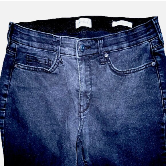 Wonderly Skinny Jeans Mid-Rise Stretch Black Size 6R  - 5 Pocket - Picture 6 of 7